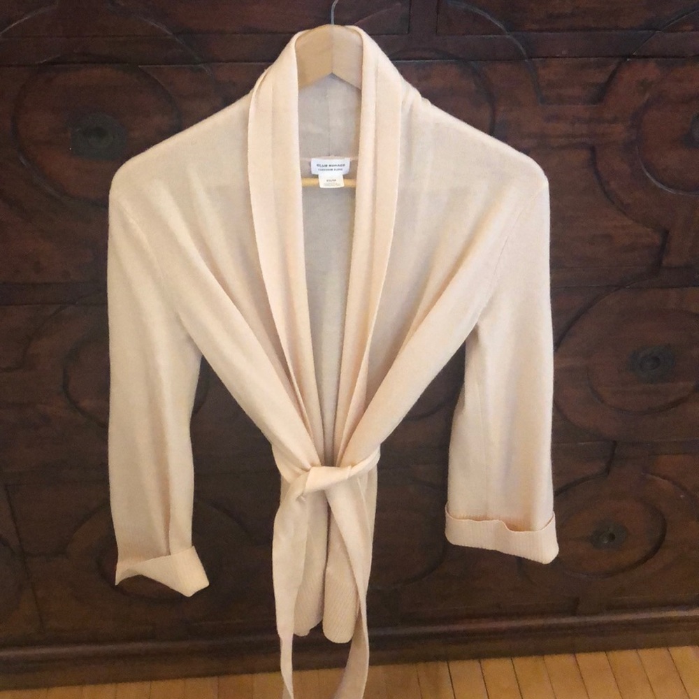 Club Monaco pink cardigan